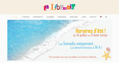 Desktop Screenshot of lalibrerit.ch